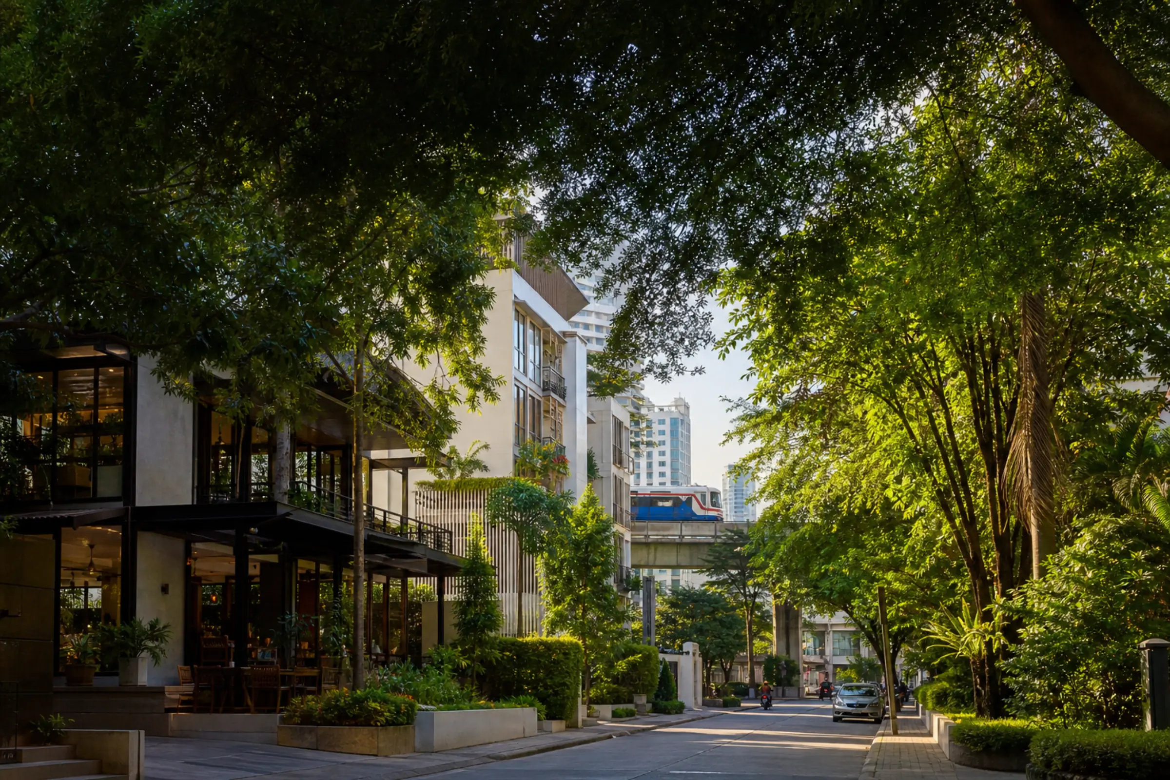 Emporium and the BTS near Phrom Phong