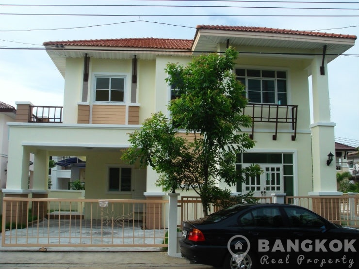 Detached Spacious 3 Bed Suvarnabhumi House near ARL in Srinakarin