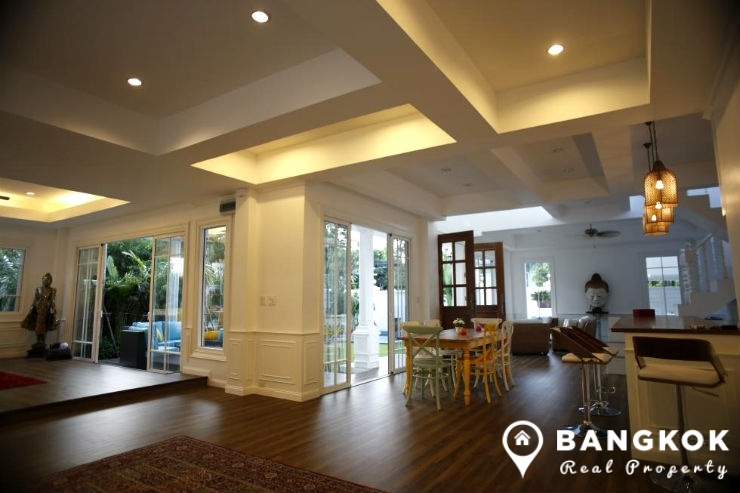 Brand New Sukhumvit House for Sale with Private Pool near BTS in Phra Khanong