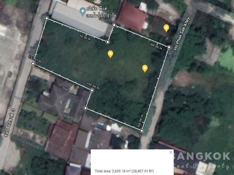 ขายที่ดินเปล่า ซอย สุขุมวิท 115 | Land for Sale Sukhumvit 115 in On Nut - Bearing