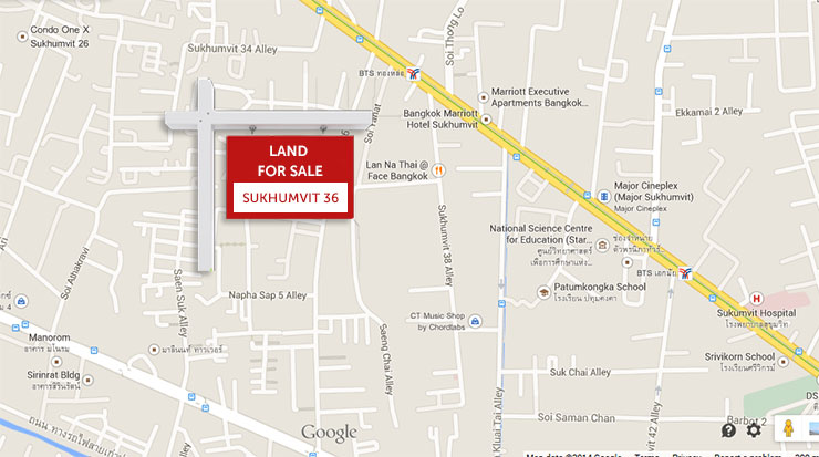 3 Rai of Development Land for Sale in Sukhumvit's Thonglor in Thong Lor